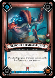 Ogroid Thaumaturge - Foil